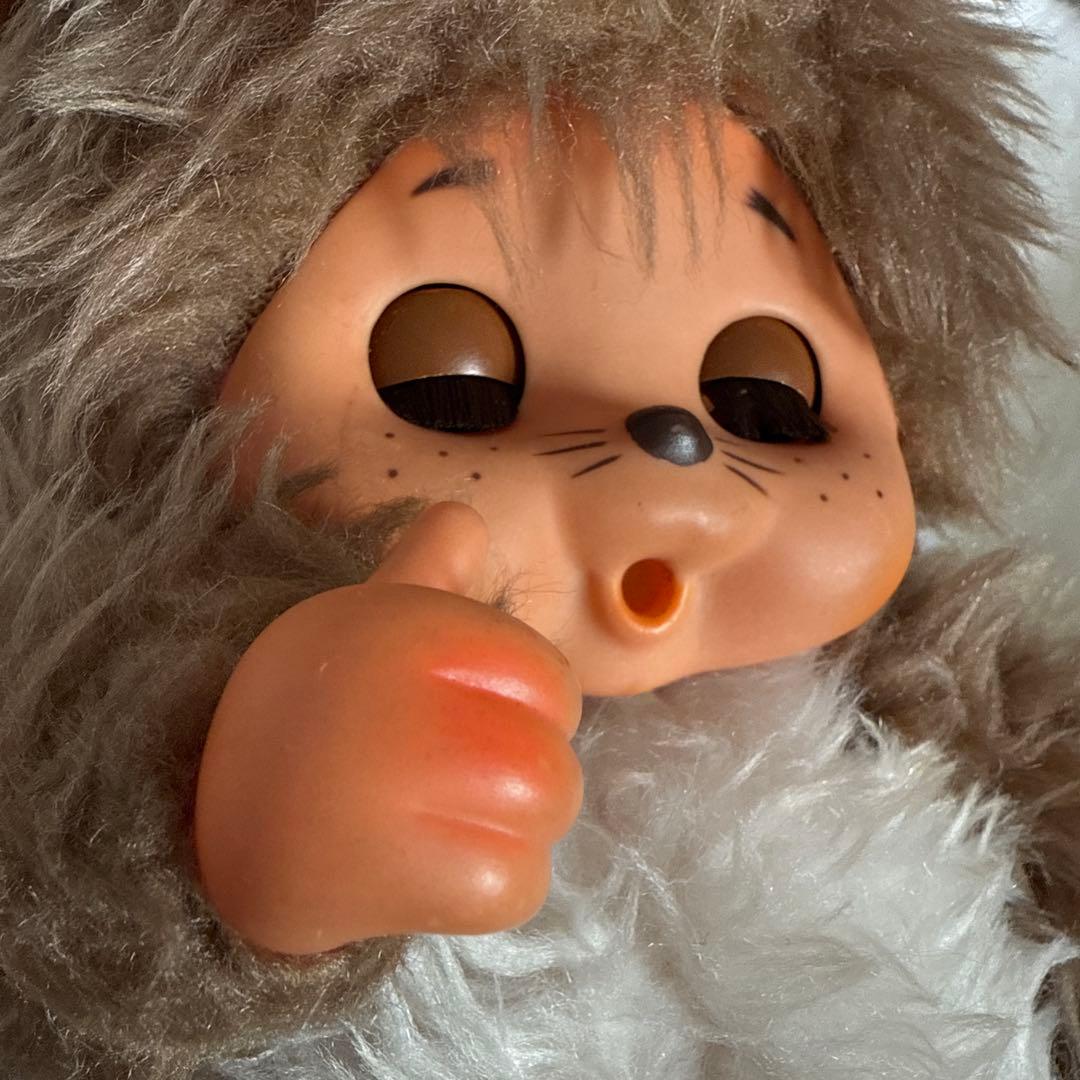 昭和レトロまごころの人形ダイスケ大助モンチッチぬいぐるみ タヌキ 貴重 レア