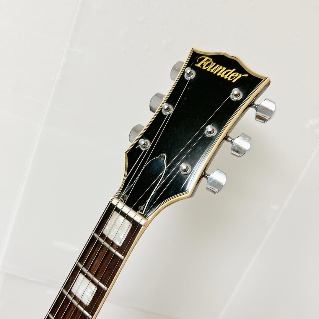 美品 Founder ファウンダー SG ビザールギター 日本製 チェリーレッド