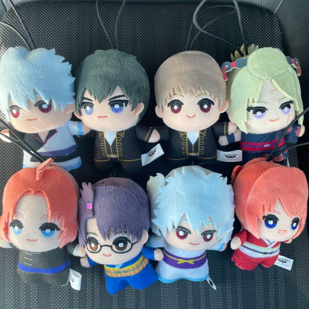 ナムコ限定　銀魂　ちみっともぬい　8種　コンプセット