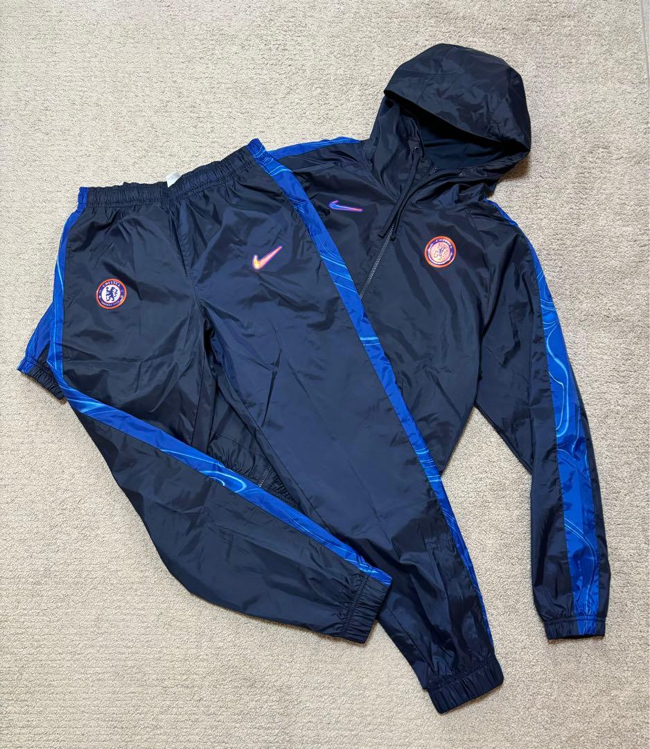 チェルシー　ナイキ　ナイロンジャケット　上下