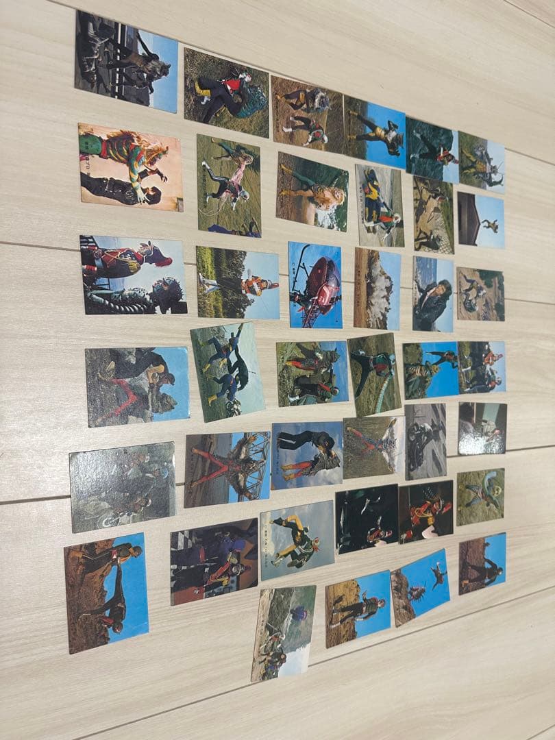 280枚！！　仮面ライダーカード　カルビー　昭和