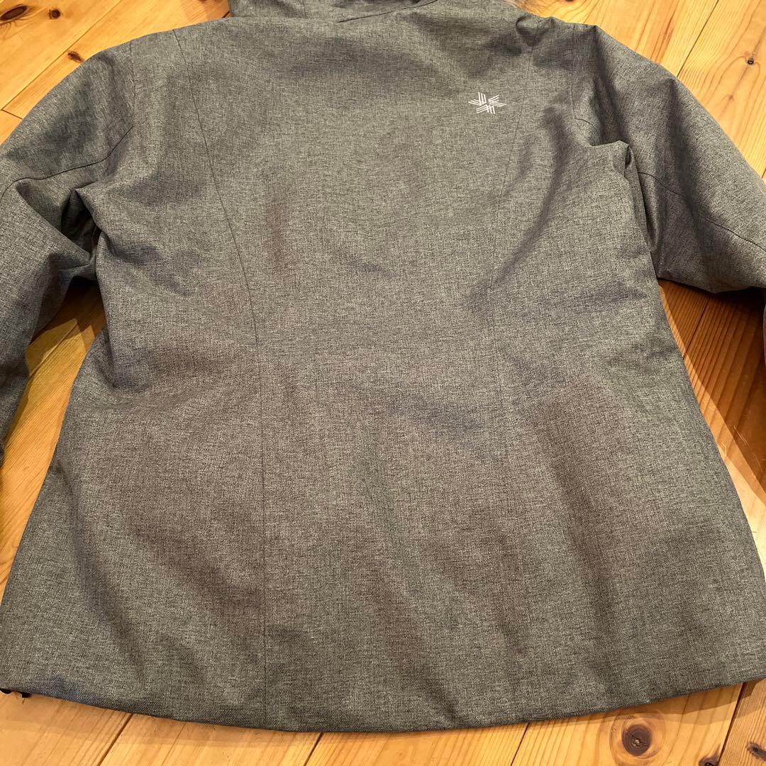 Goldwin グレー ファー付きジャケット