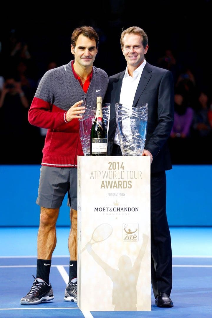 【日本未発売 希少】ナイキ フェデラー RFセーター 2014ATPFinals