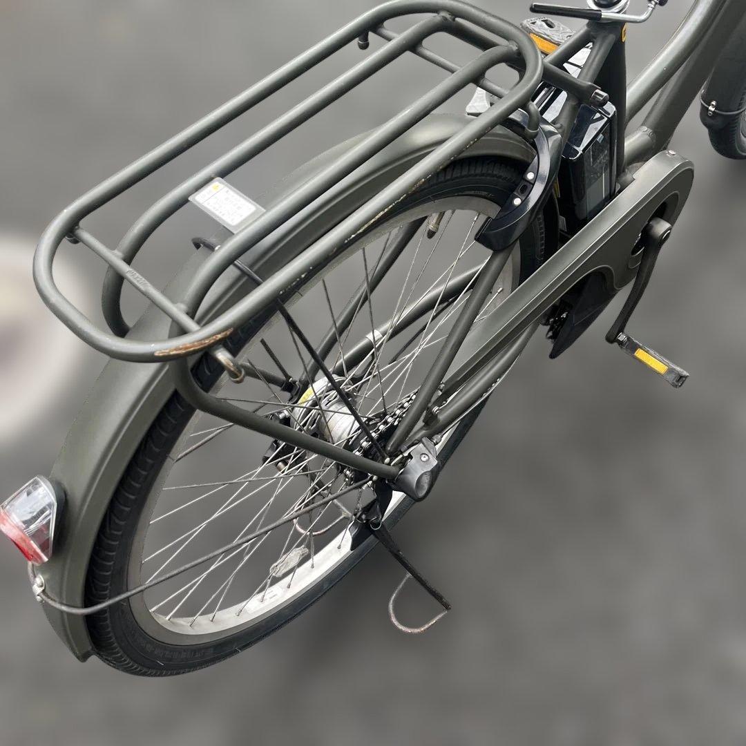 ヤマハ電動自転車RIN マットオリーブ色　良好です
