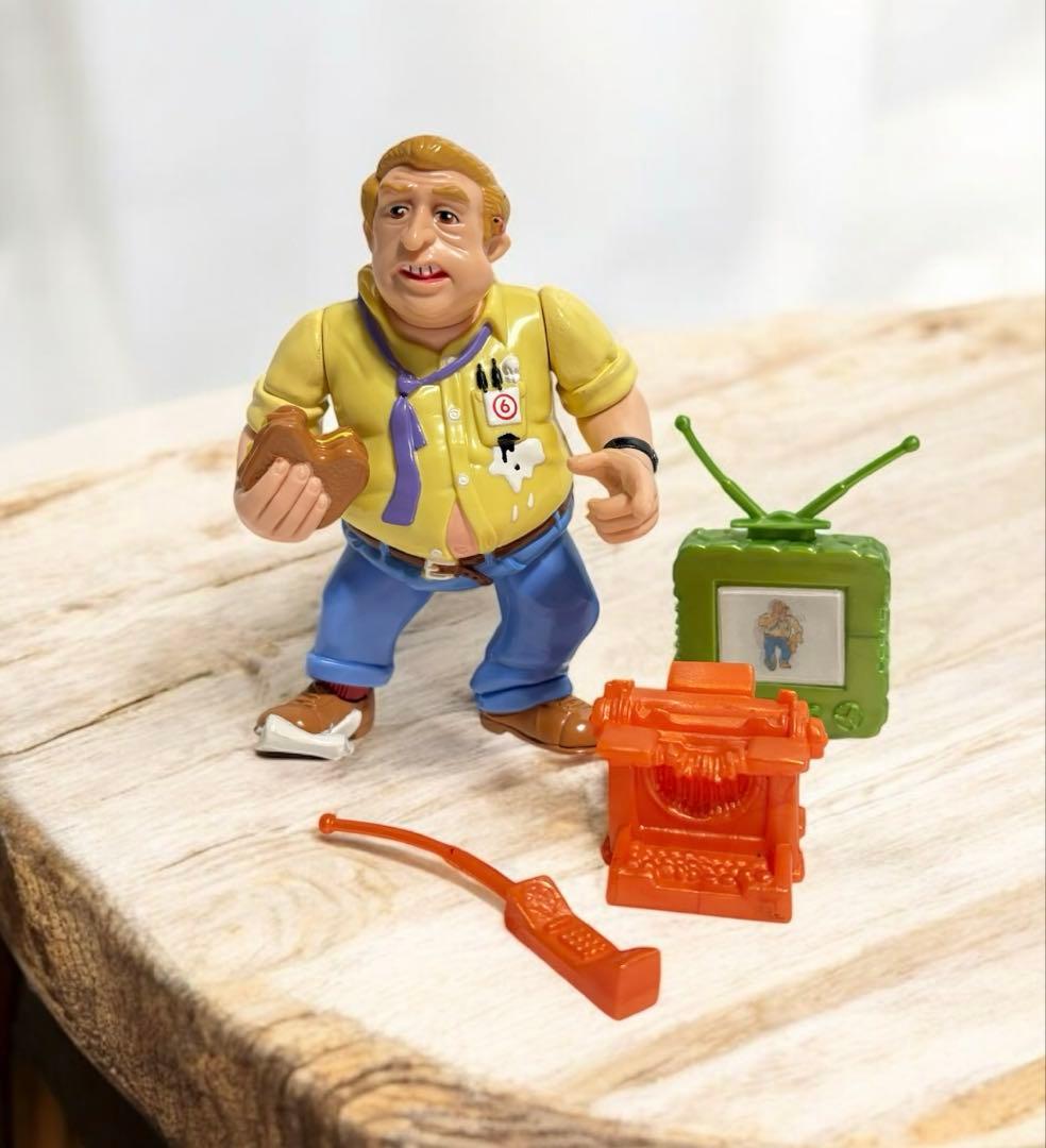 当時物 ヴィンテージ トゥーン タートルズ バーン フィギュア