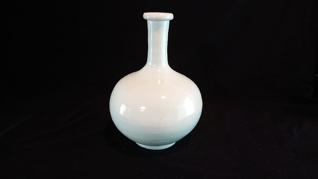 時代物 伊万里 白磁 長頸瓶