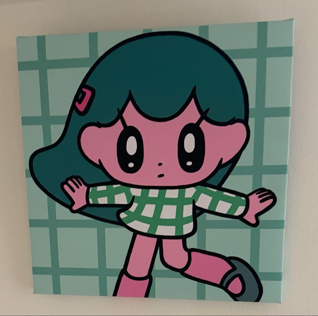 モニョチタポミチ　キャンバス作品　ポスター