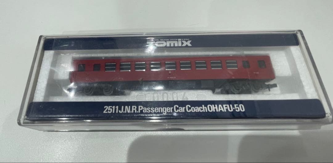 TOMIX オハ50形、オハフ50形、代車駆動