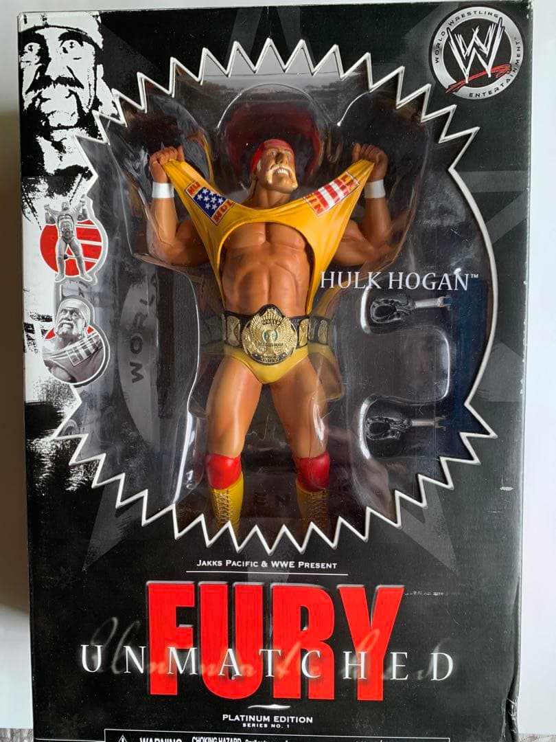 WWE Hulk Hogan アンマッチドフューリー　フィギュア