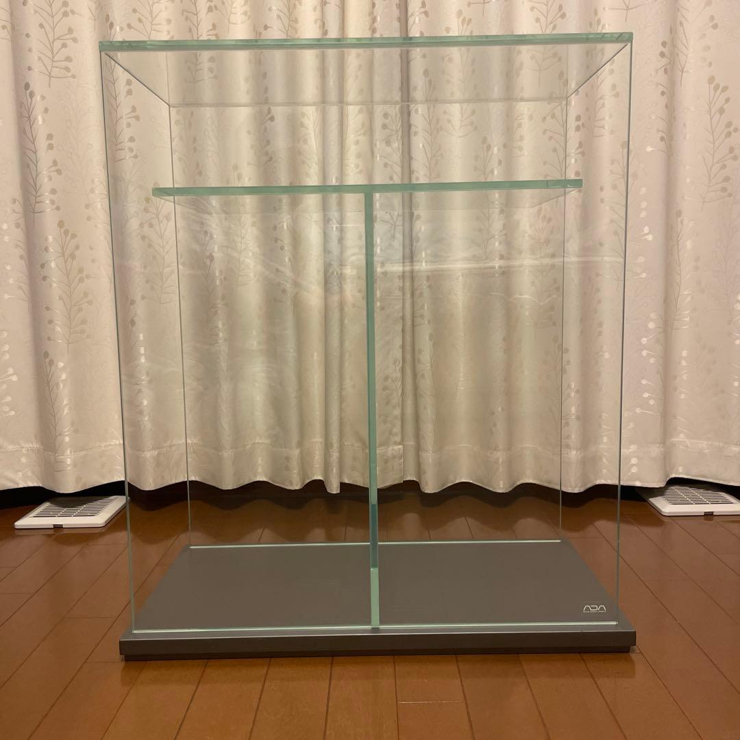 ADA キューブキャビネット・クリア W600×D300用 木製ベース付 水槽台