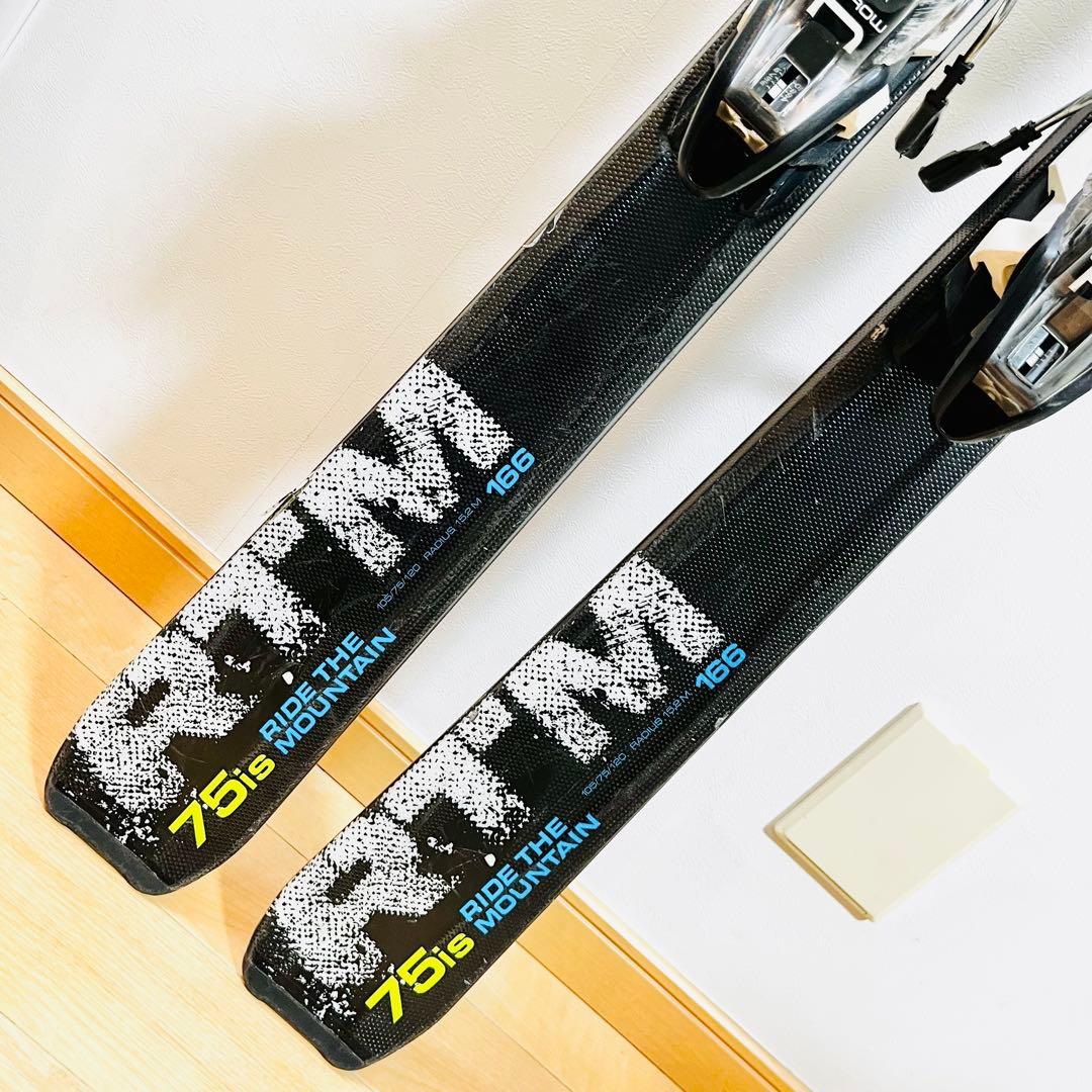 【極美品】 VOLKL フォルクル スキー板 RTM MOTION 166cm