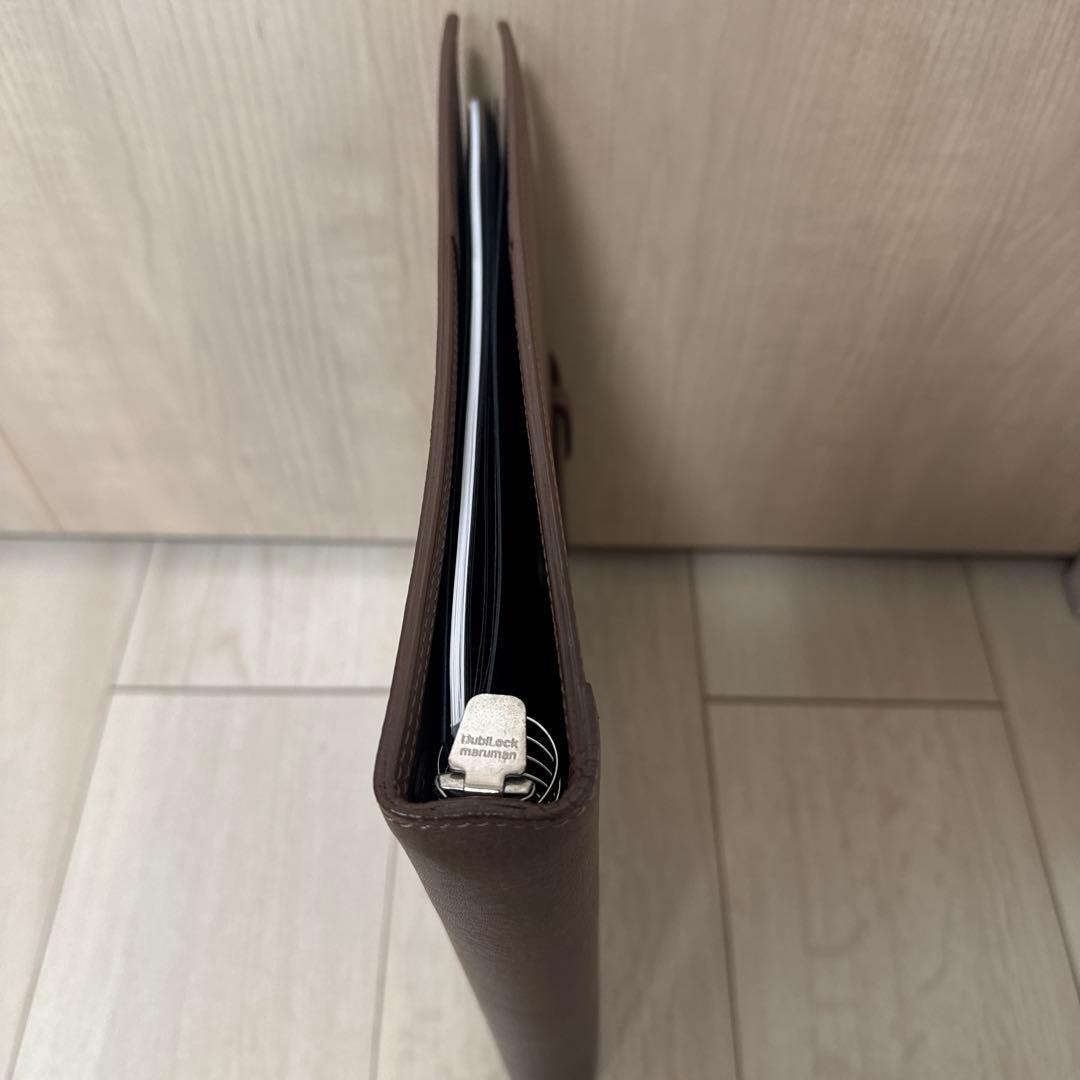 Giuris maruman×SOMES 本革バインダーノート A4