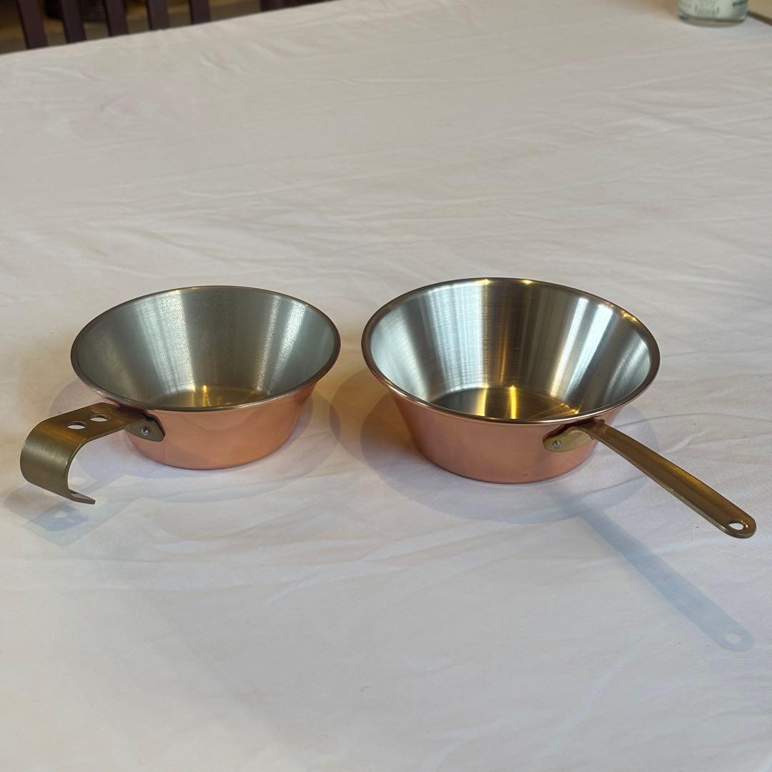 2個セット　コッパーシェラカップ　銅製シェラカップ Copper