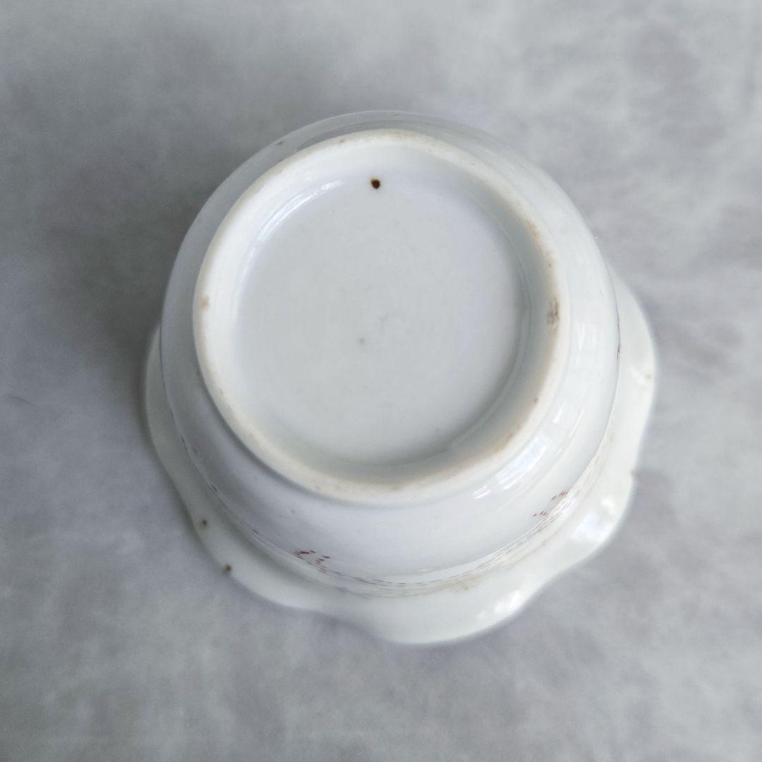 古伊万里　金彩　赤絵　白磁　向付　江戸時代　骨董　金継ぎ　アンティーク