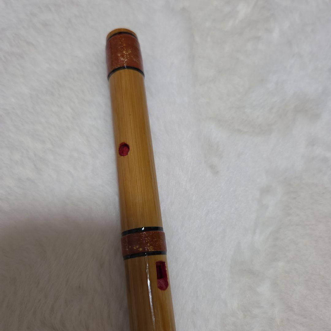 石見神楽を奏でる竹製 篠笛 7-30 父の手作り