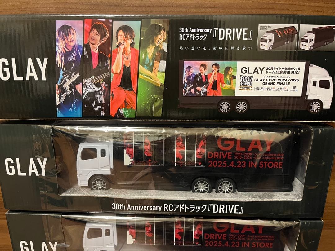 GLAY×GiGO コラボ景品　アドトラック　5台セット　30th