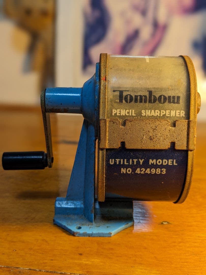 2千円値引　日本アンティーク　トンボ　鉛筆削り　昭和レトロ