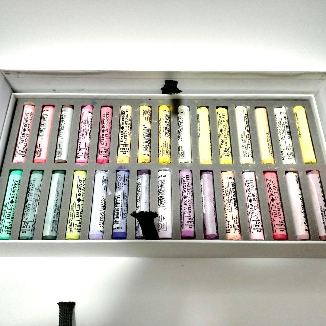 Rowney ラウ二ー アーティストソフトパステル 60色