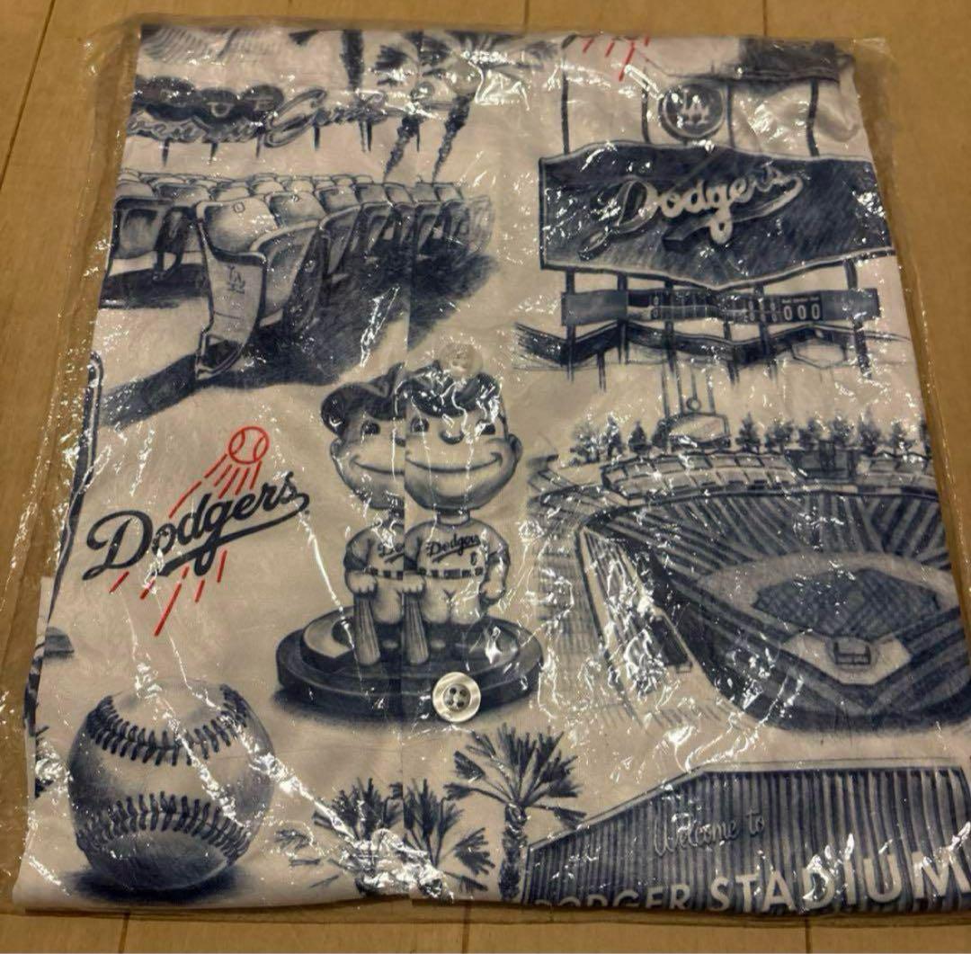 ロサンゼルス　ドジャース　アロハシャツ　来場者限定　スタジアム配布　新品