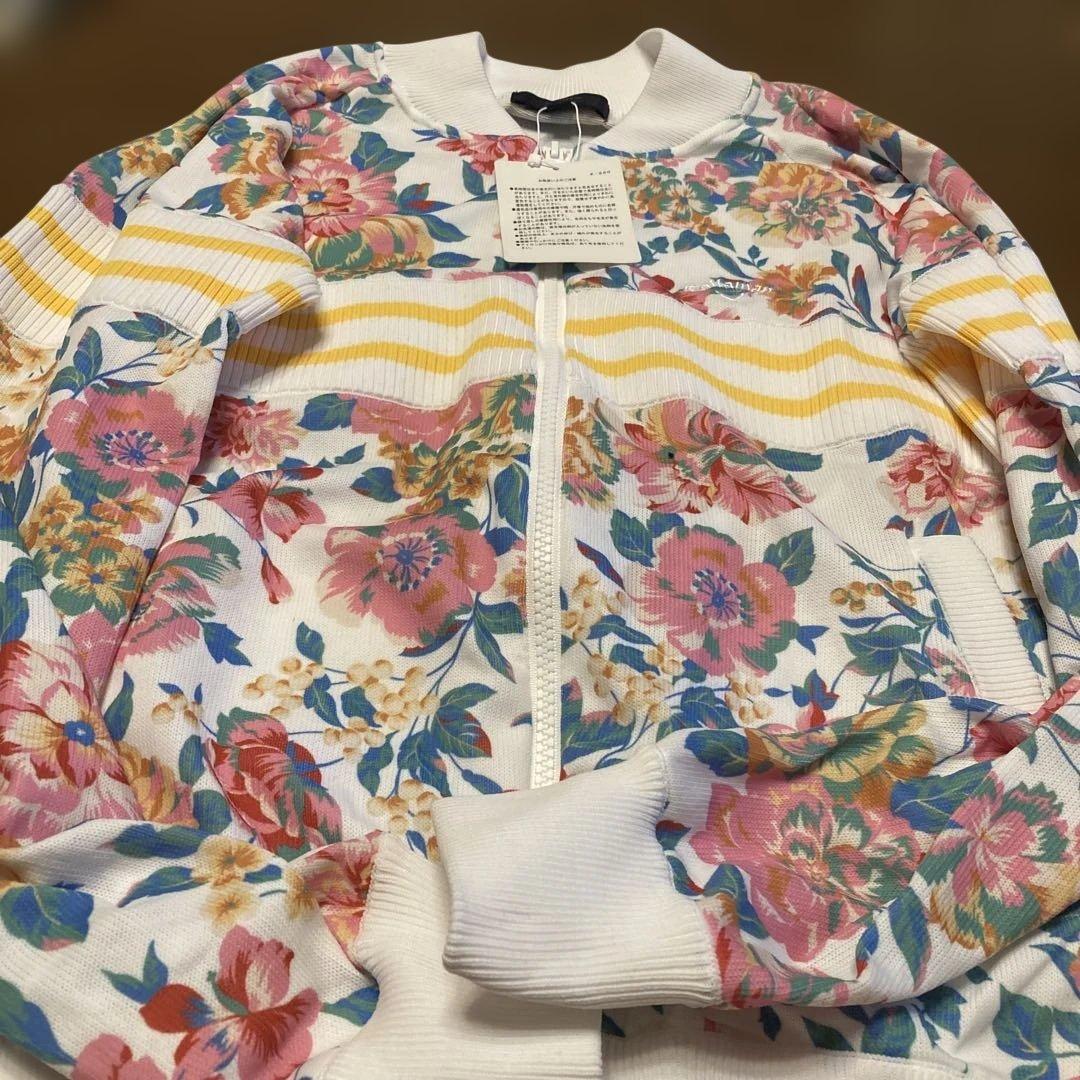 新品未使用　Callaway フラワープリント ジャケット M