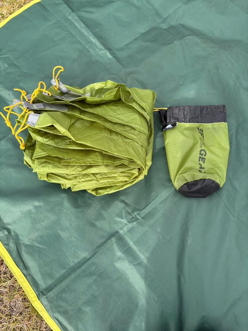 1人用ソロピラミッド型テントセット