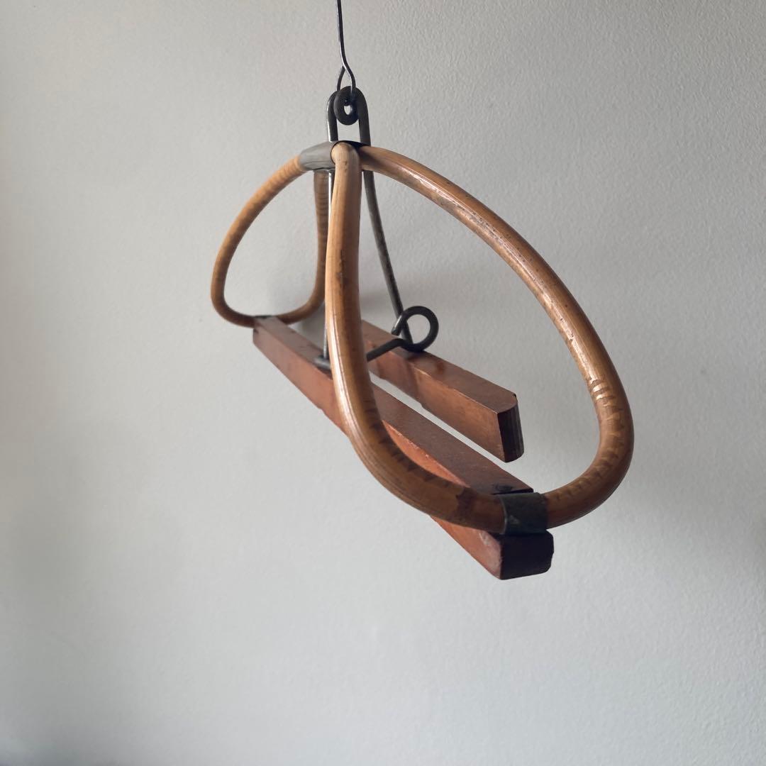 ビンテージバンブーハンガー着物大正時代　レトロ　1940年代　雑貨アトリエレア