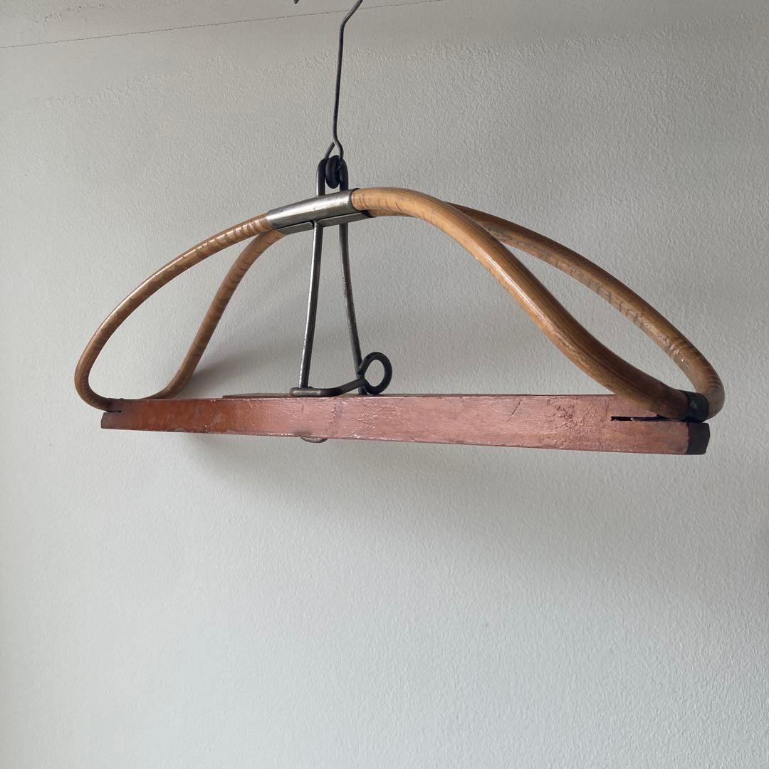 ビンテージバンブーハンガー着物大正時代　レトロ　1940年代　雑貨アトリエレア