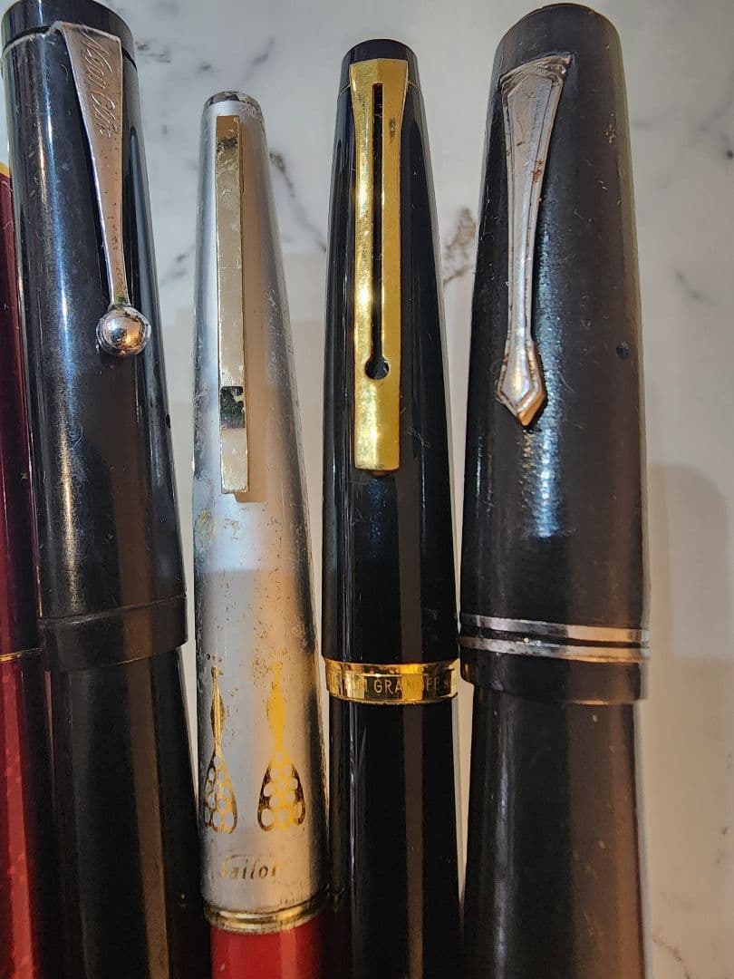 ジャンク品かも 万年筆 6本まとめ売り 18K 14K Sailor パイロット