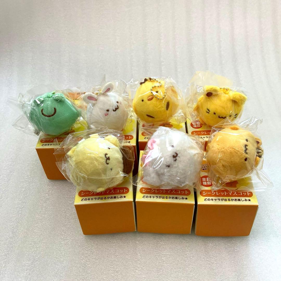 ポムポムプリン シークレットマスコット まんまる ぬいぐるみ サンリオ