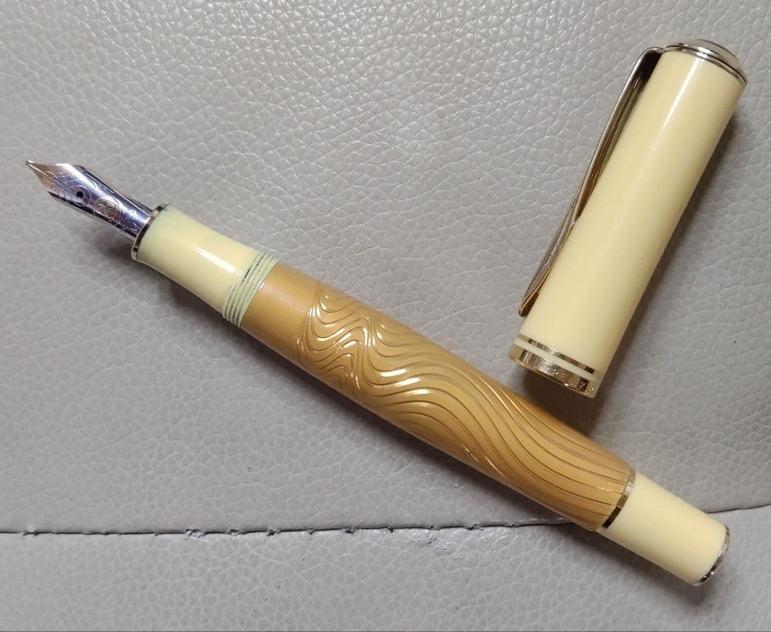 【調整済】ペリカン 自然の美観シリーズ　M640 サハラ　2007年限定版 中字