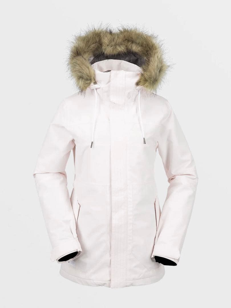 【期間限定値下げ‼️】ボルコム　スキーウエア　スノーボードウエア　白　ウィーメンズ