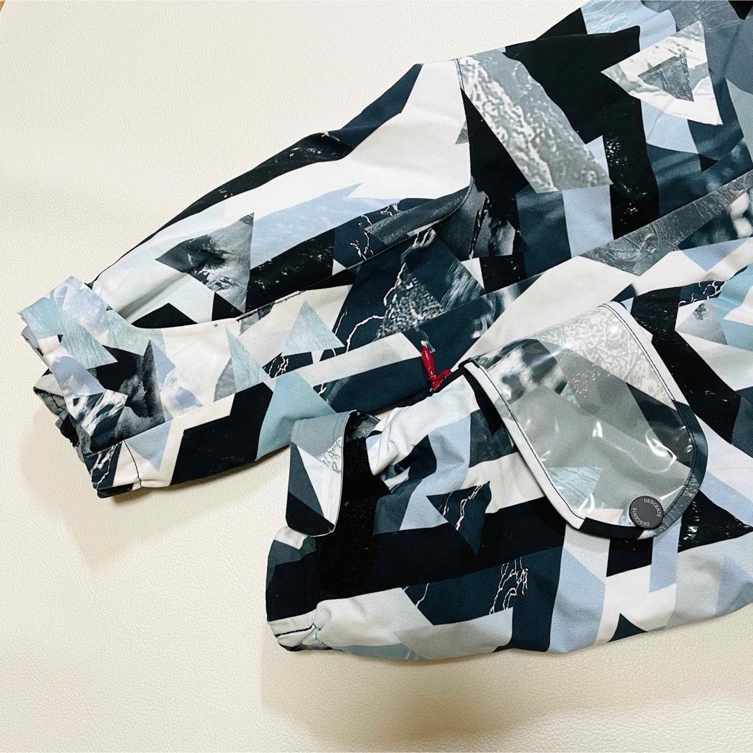 6642 デサント　ジャケット　スキーウェア　S.I.O中綿入り