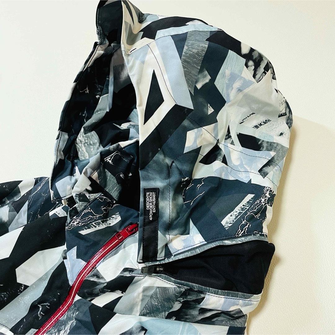 6642 デサント　ジャケット　スキーウェア　S.I.O中綿入り