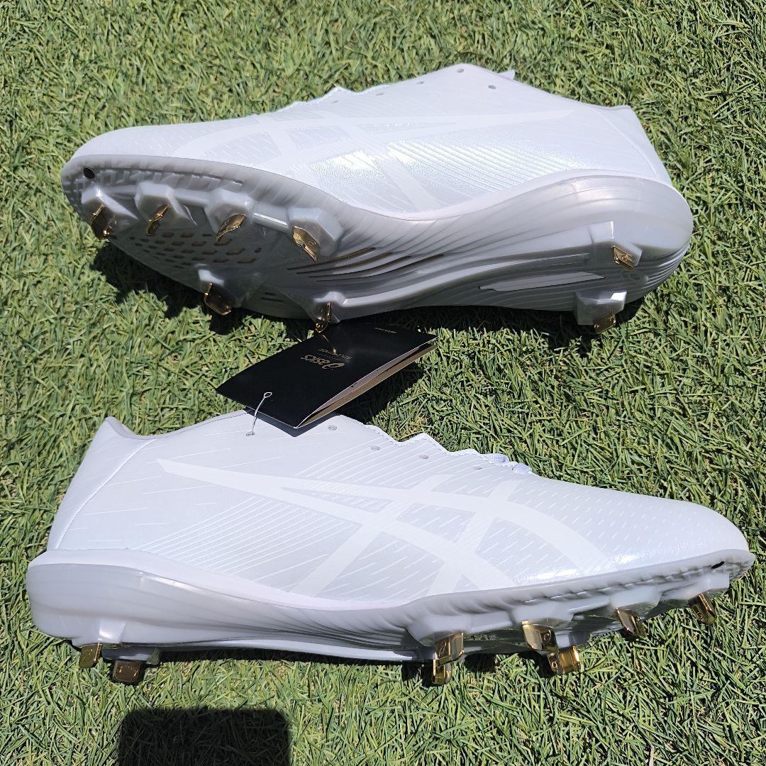 アシックス 野球 白スパイク ゴールドステージ アイプロ MA 2 28.0cm