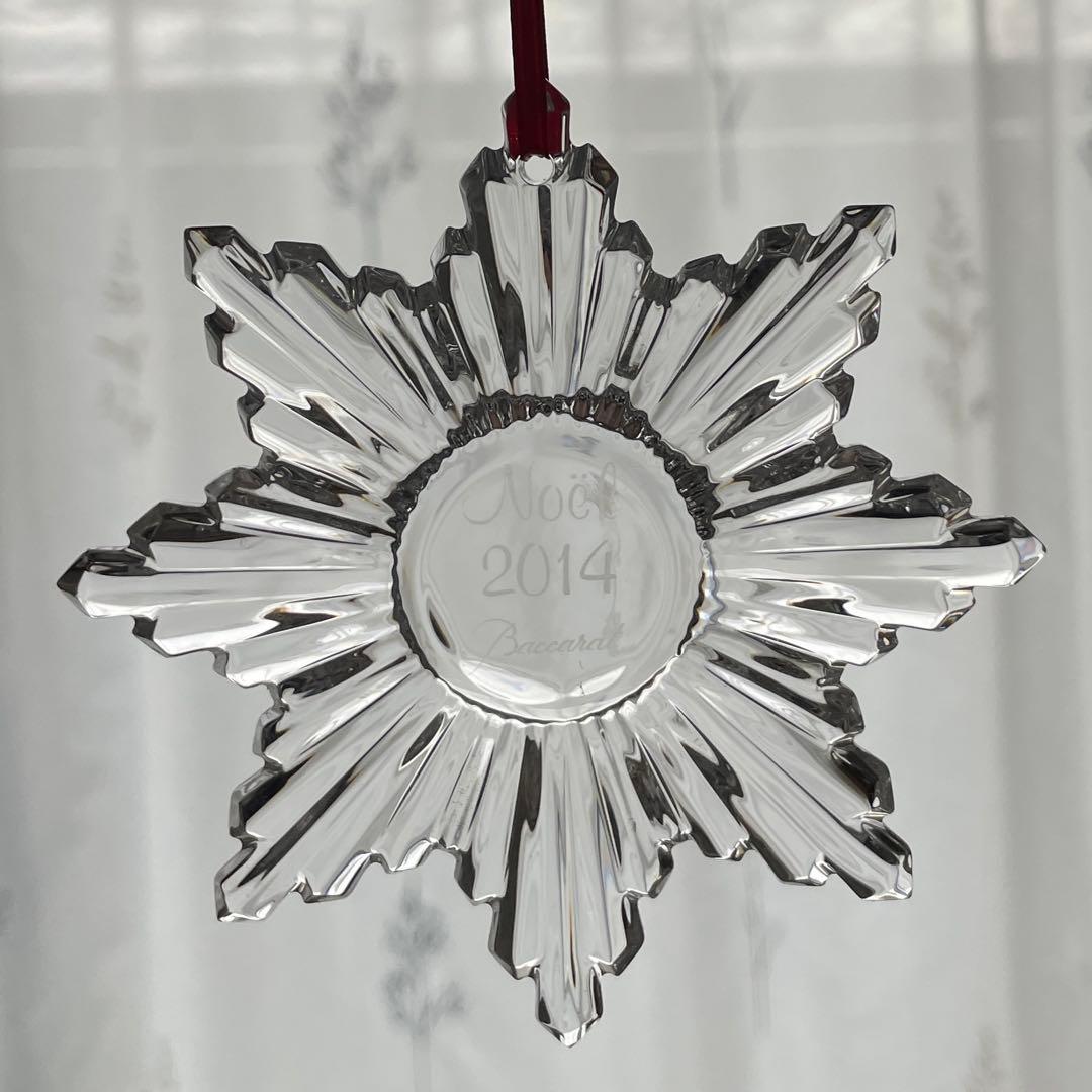 Baccarat 2014年 ノエル クリスマスオーナメント