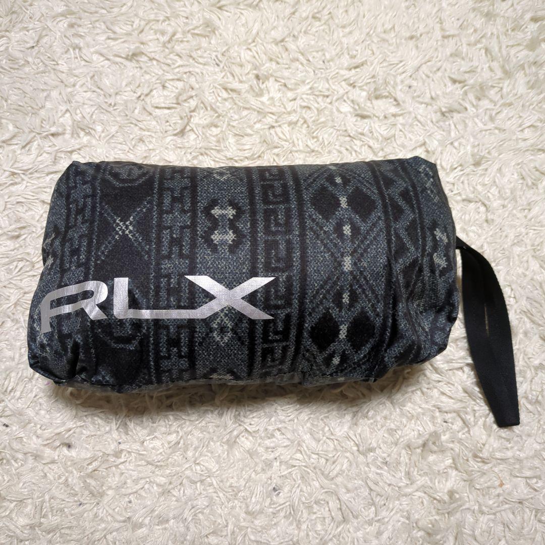 RLX ダウンベスト ゴルフ パッカブル ネイティブ柄 グレー M