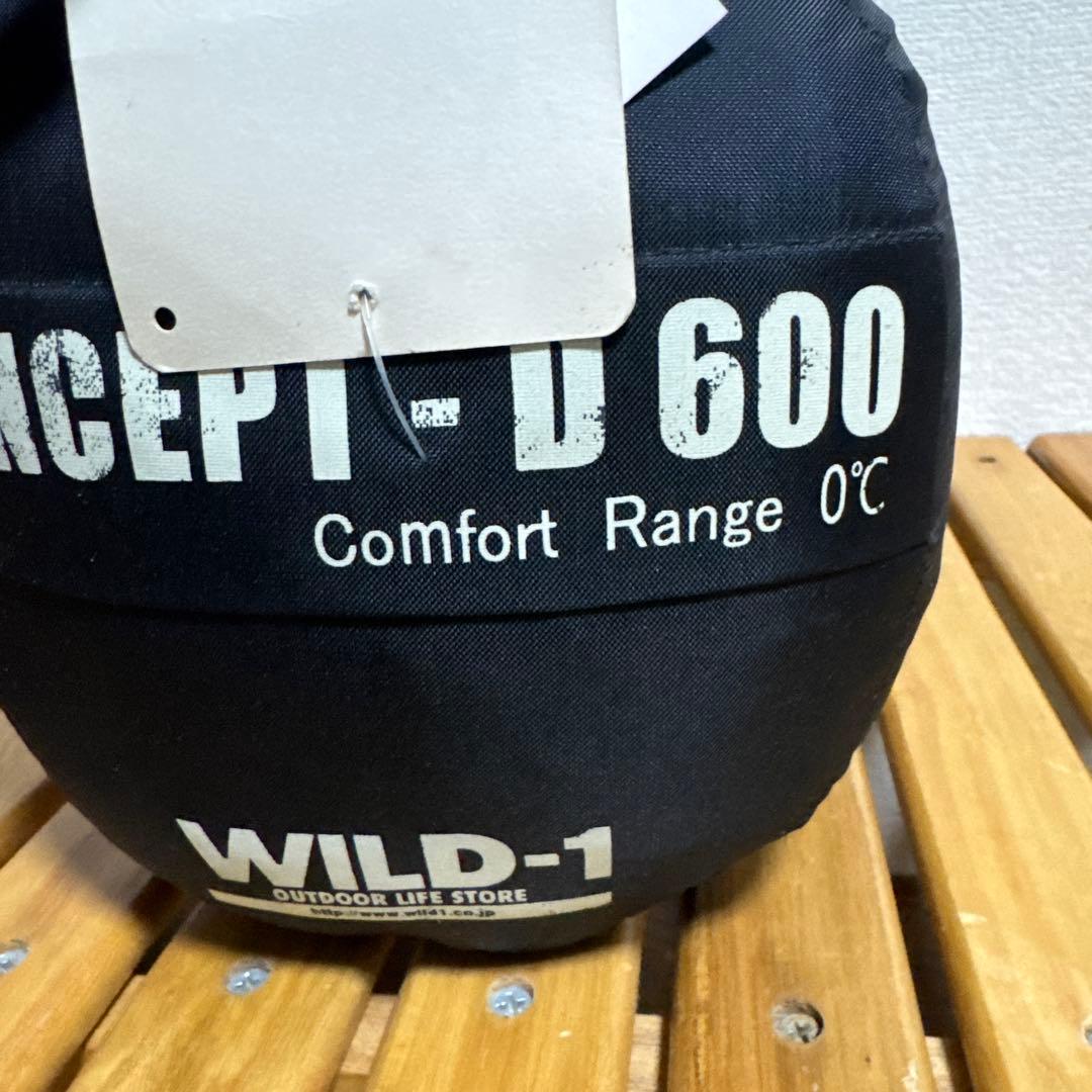WILD-1 ダウンシュラフ ナンガOEM CONCEPT-D 600 寝袋