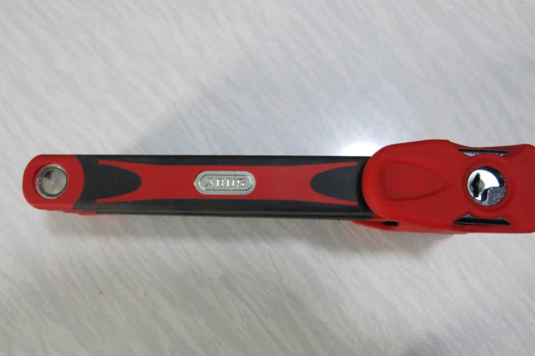 アブスABUS BORDO Big6000FoldingLock 120cm赤