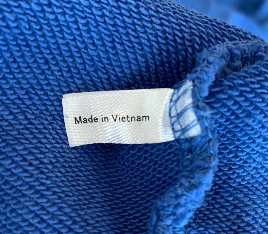 CLUBHAUS　ADRESS　プルオーバー ブルー パーカー