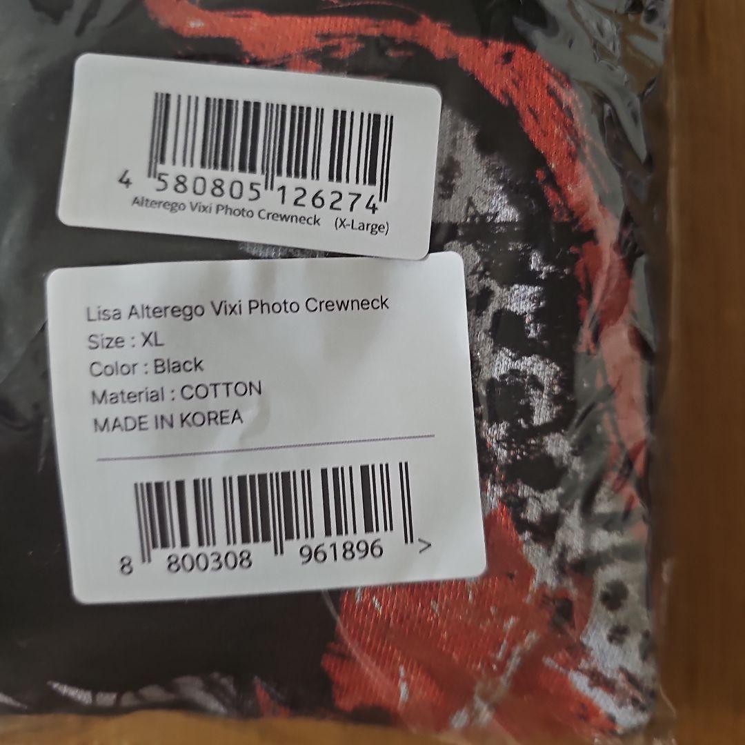 BLACKPINK LISA リサ XL　pop-up　トレーナー　スウェット