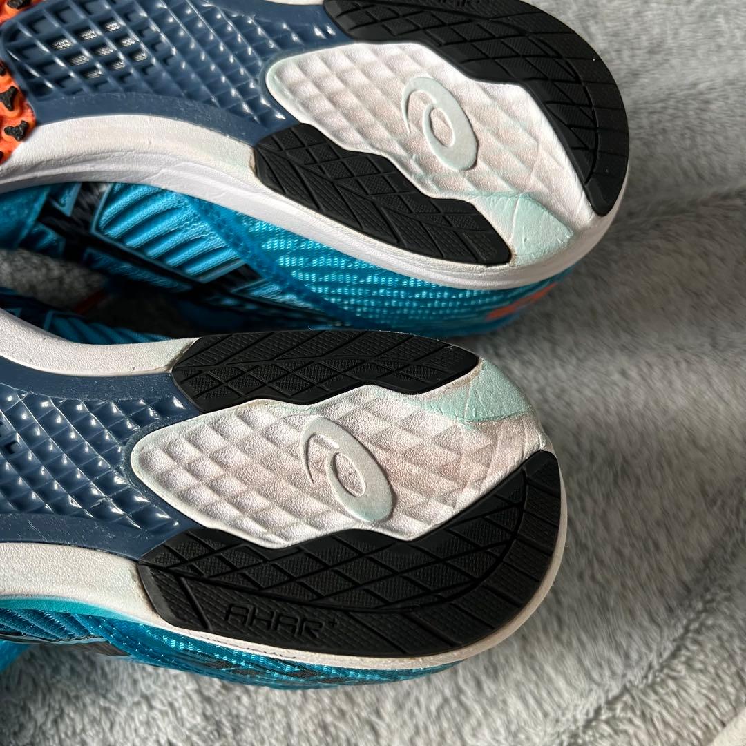 超美品　アシックス ソーティマジックランニングシューズ マラソン駅伝25.0cm