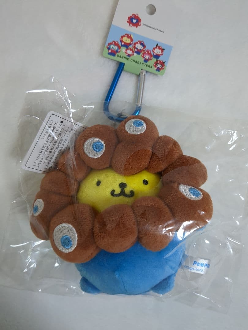未開封 ミャクミャク サンリオ ポムポムプリン BC カラビナ マスコット 万博