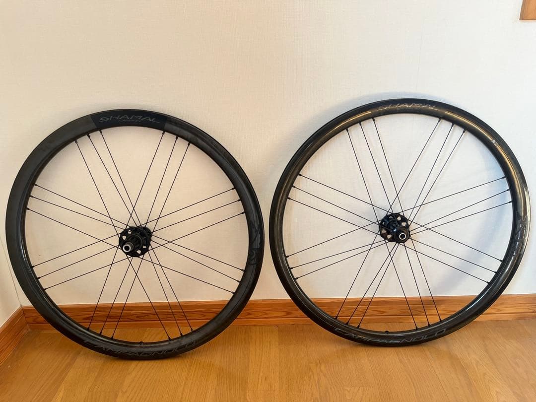 CAMPAGNOLO SHAMAL CARBON DB シマノフリー 前後セット