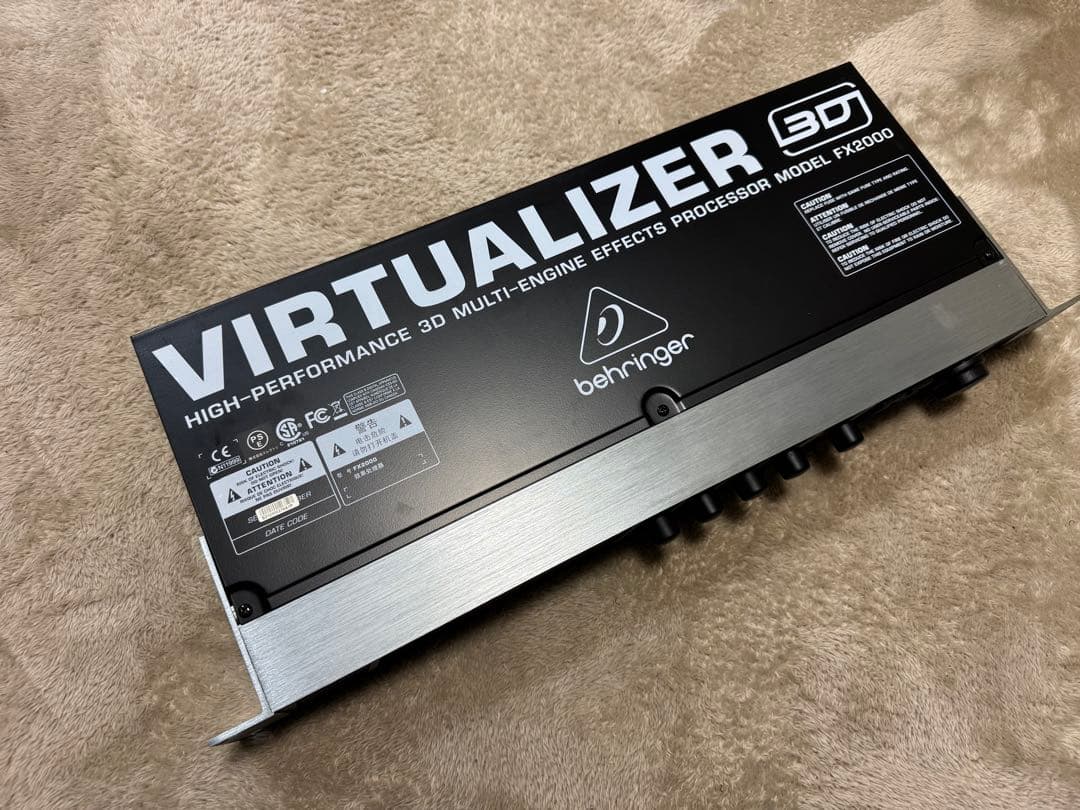配信機器・PA機器・レコーディング機器 BEHRINGER VIRTUALIZER FX2000
