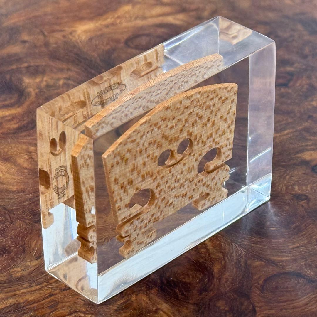 【希少】ATELIER A.MOINIER 駒入りペーパーウェイト フランス製②