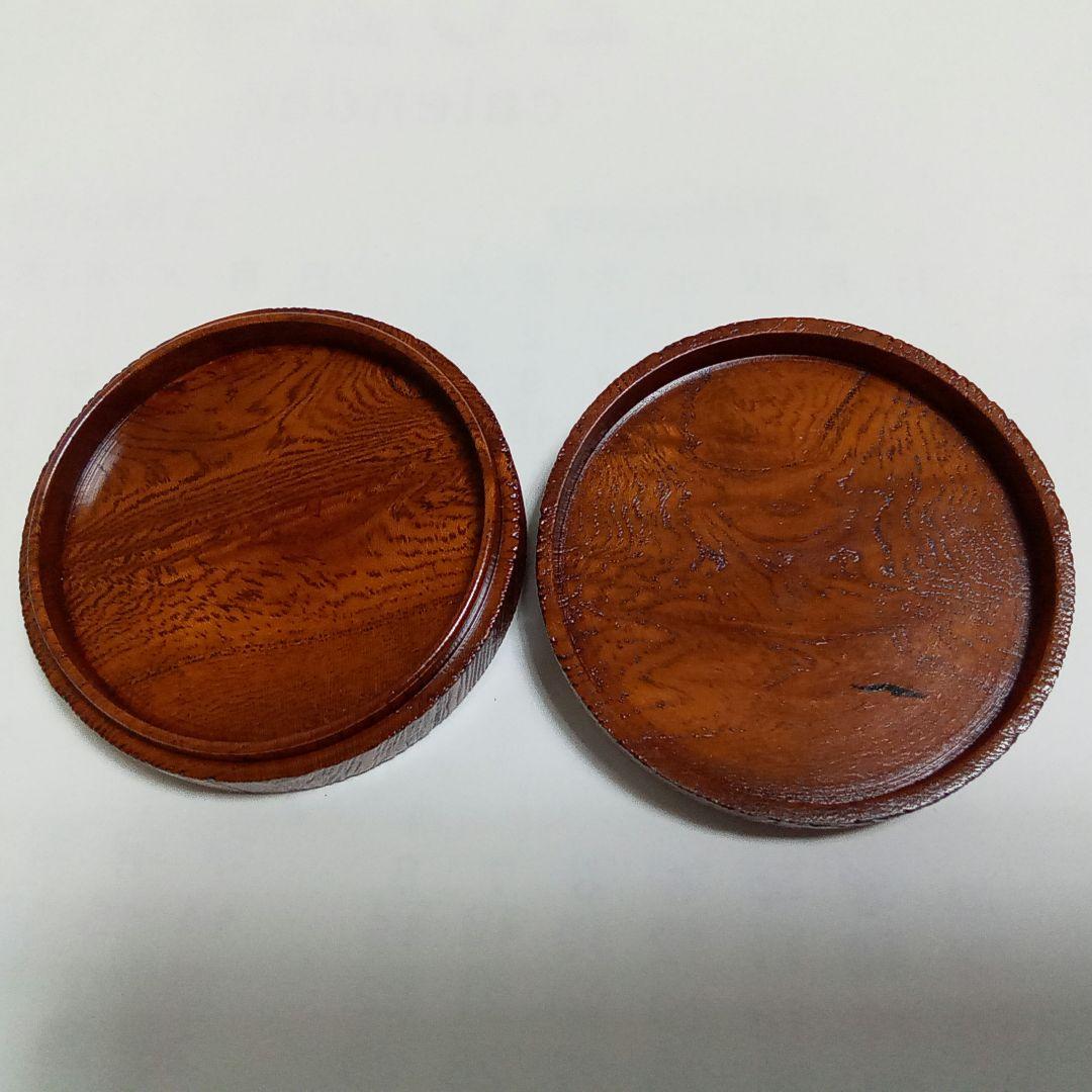 香合　サバ杢(もく)色紙　中村宗悦