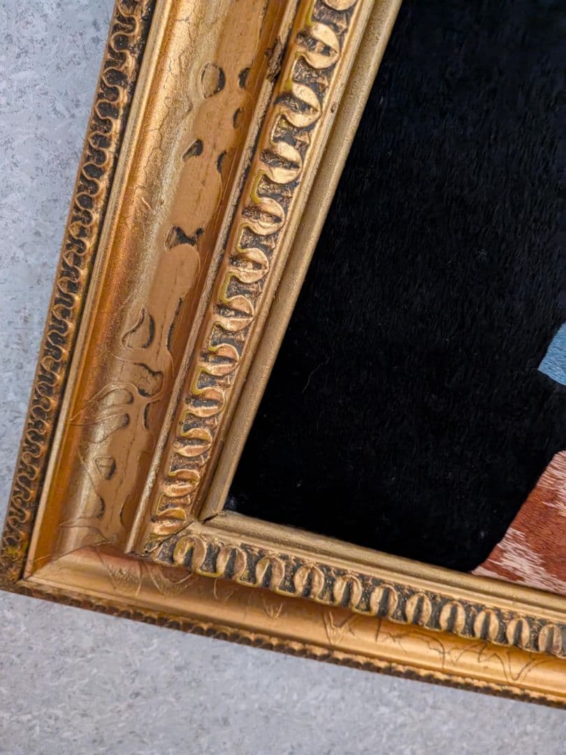 刺繍 絵画 刺繍作品 ハンドメイド 77×93㎝