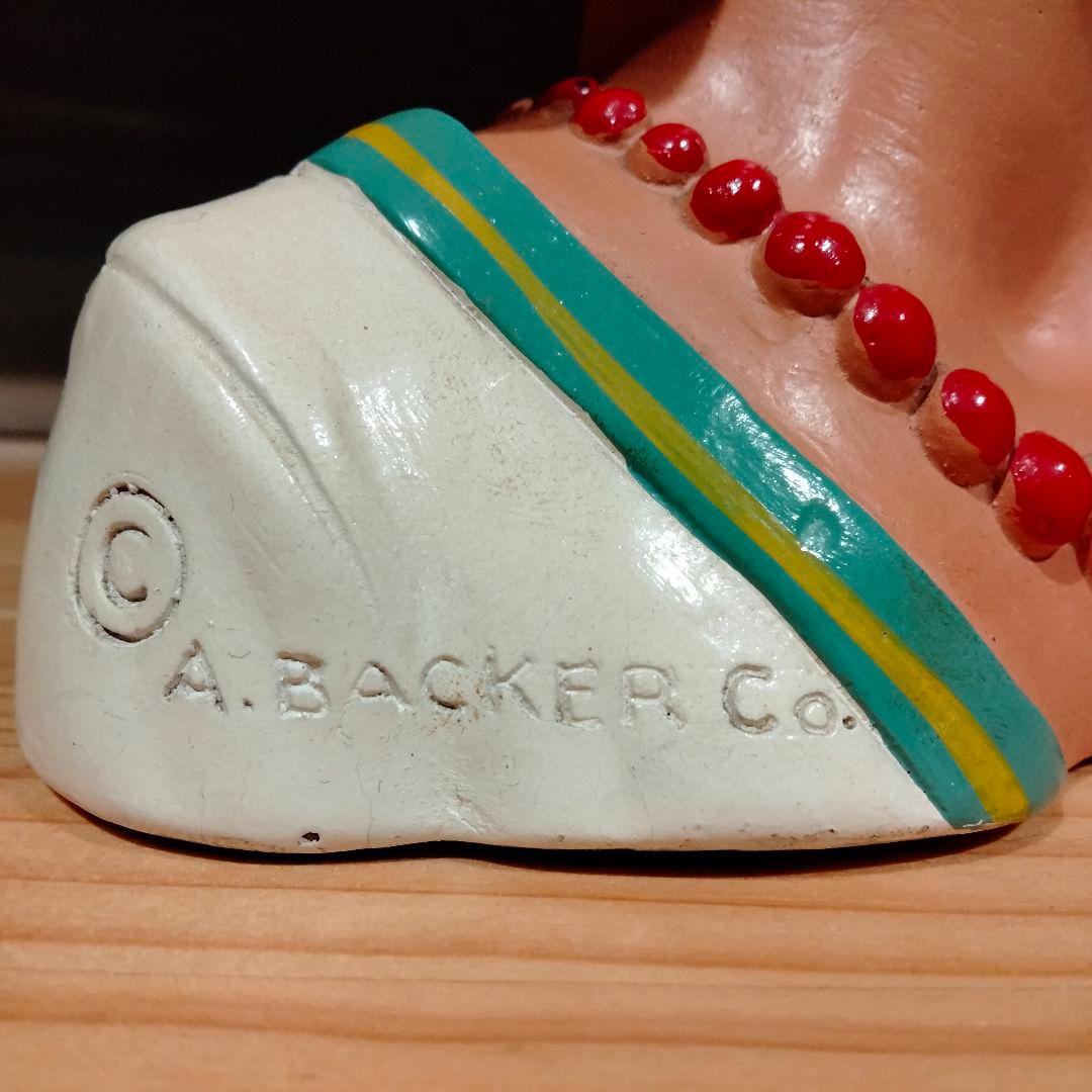 スペシャル　女性 ビンテージ　四つ目　4つ目　置物　ミッドセンチュリー　酔っ払い