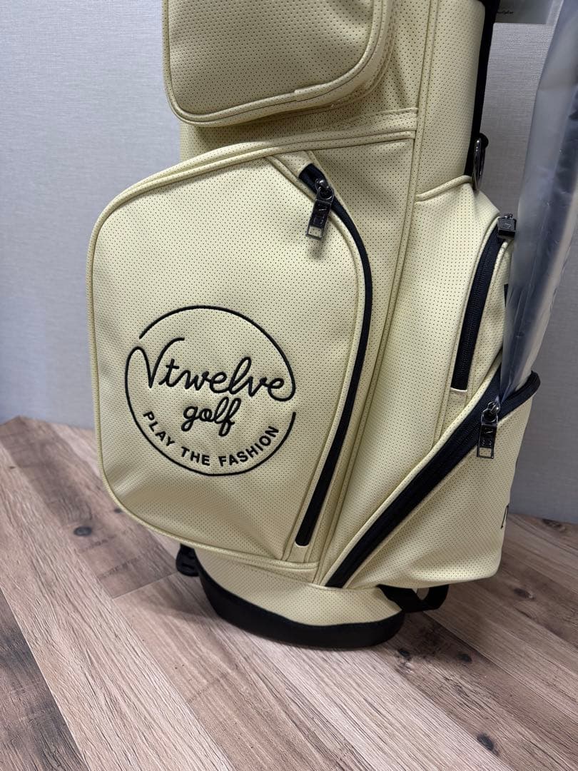 V12 パンチングキャディバック　新品未使用