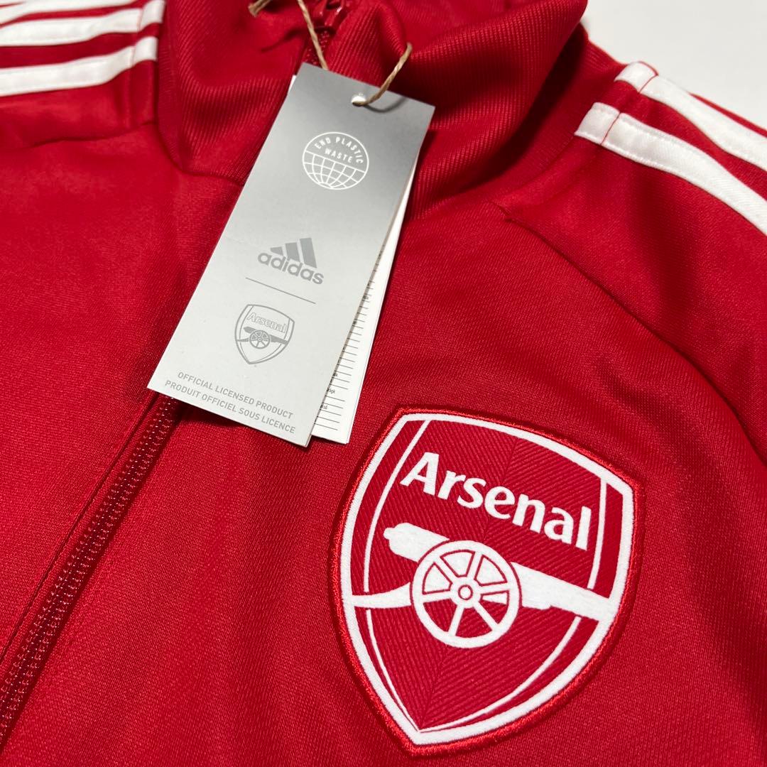 adidas アーセナル DNA トラックジャケット 赤 Mサイズ ジャージ